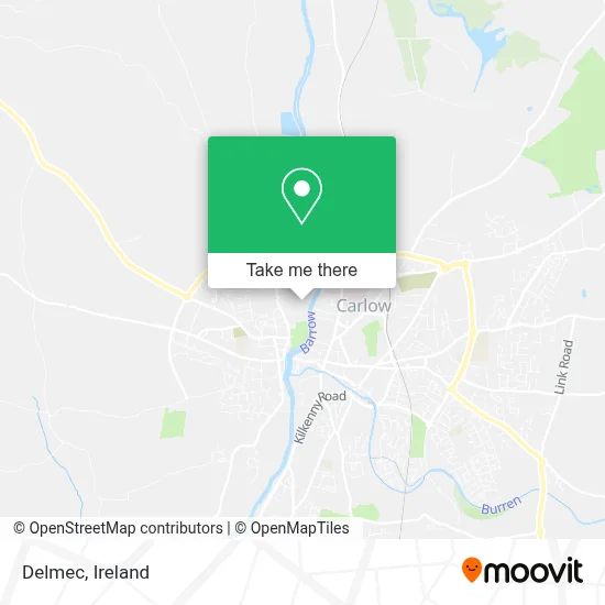 Delmec map