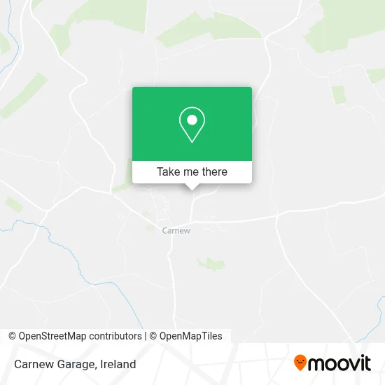Carnew Garage map
