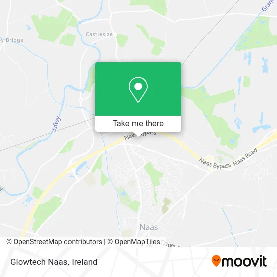 Glowtech Naas map