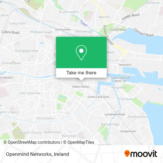 Openmind Networks map
