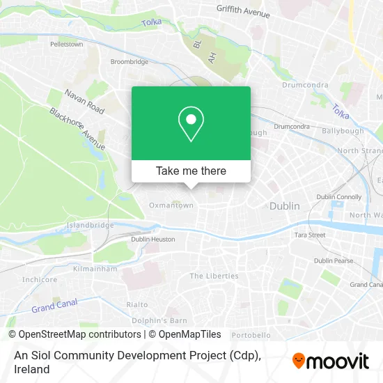 An Siol Community Development Project (Cdp) map