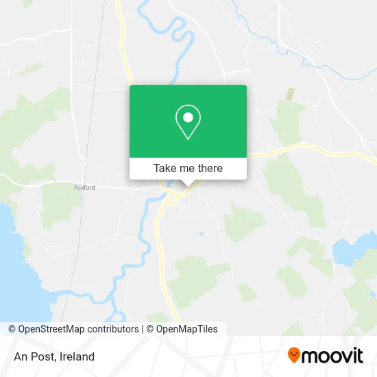 An Post map