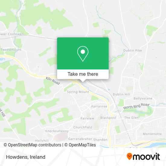 Howdens map