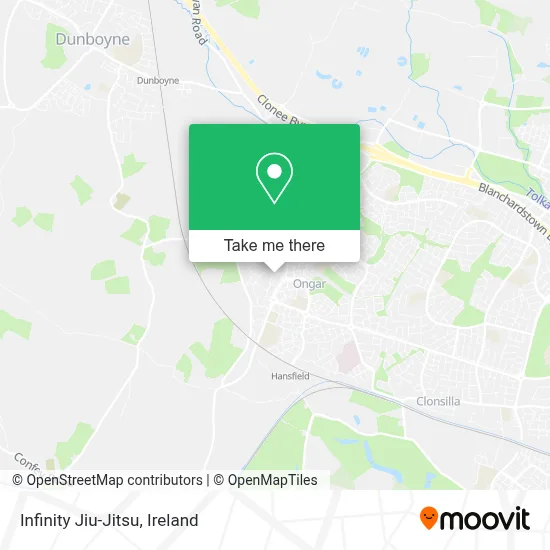 Infinity Jiu-Jitsu map