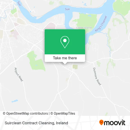 Suirclean Contract Cleaning map