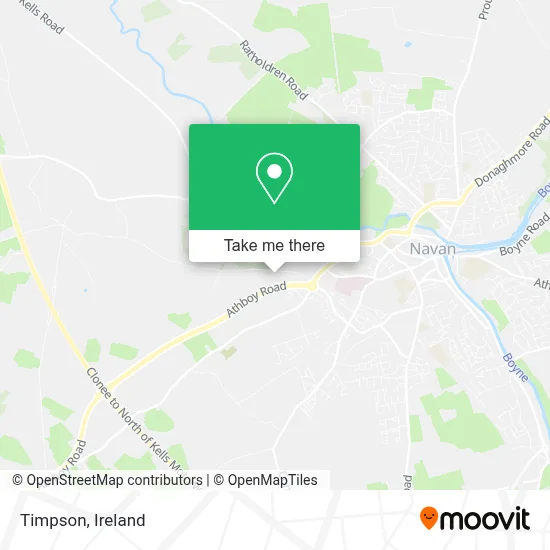 Timpson map