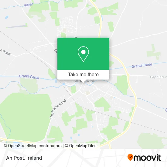 An Post map