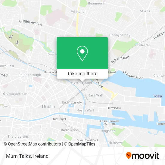 Mum Talks map