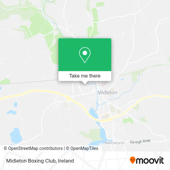 Midleton Boxing Club map