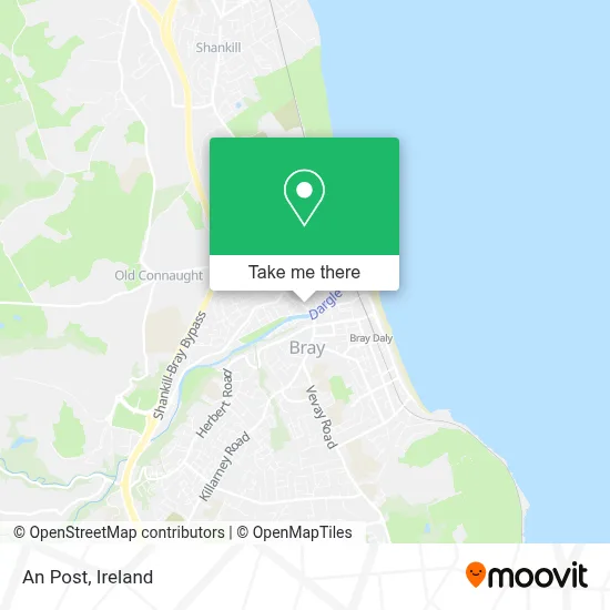 An Post map