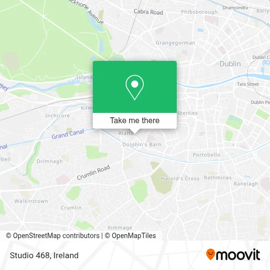Studio 468 map