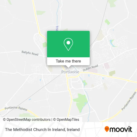 The Methodist Church In Ireland map