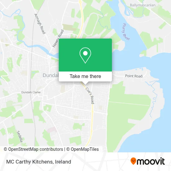 MC Carthy Kitchens map