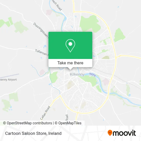 Cartoon Saloon Store map