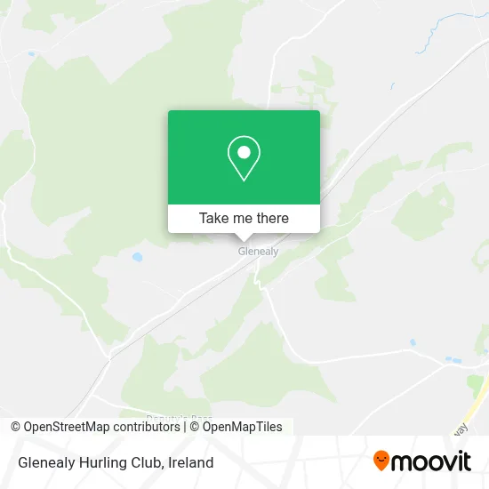 Glenealy Hurling Club map