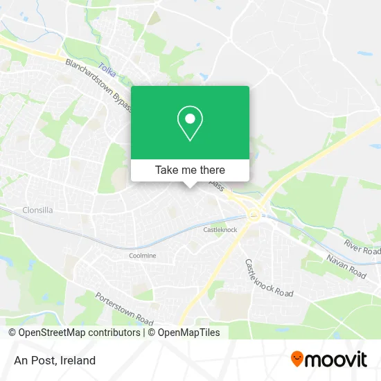 An Post map
