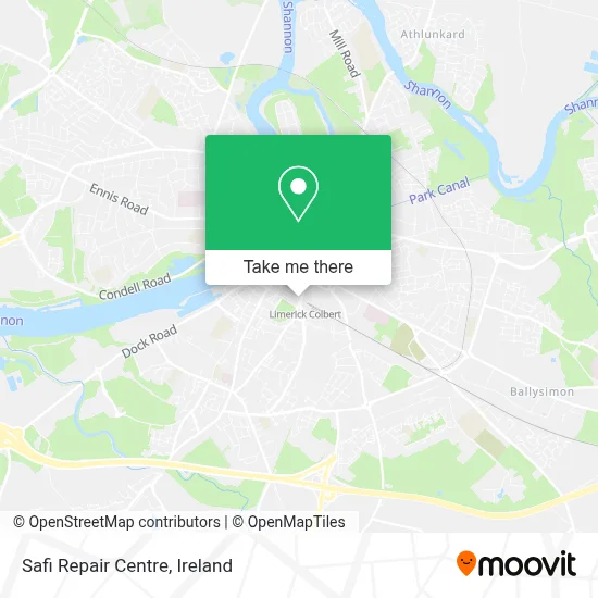 Safi Repair Centre map