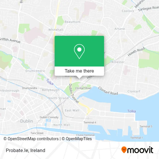 Probate.Ie map