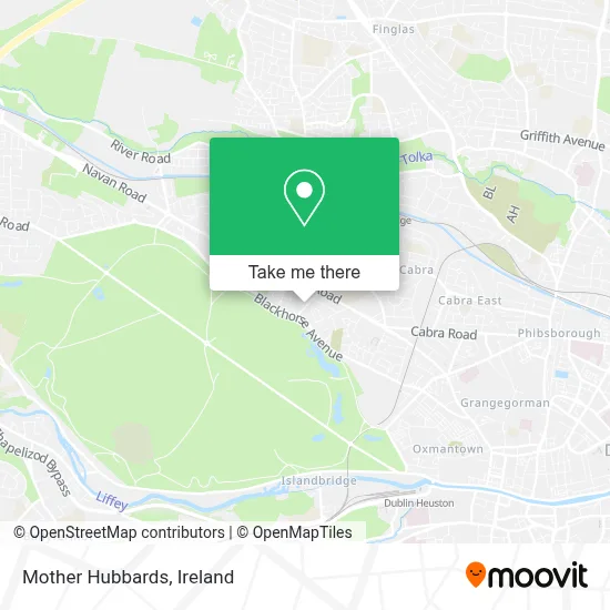 Mother Hubbards map