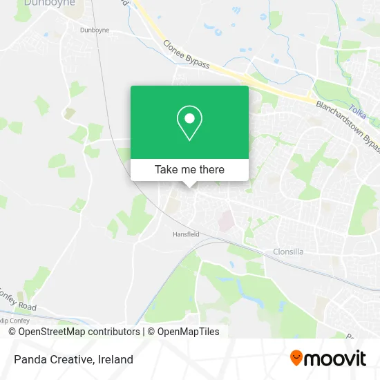 Panda Creative map