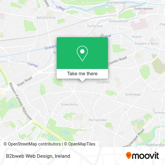 B2bweb Web Design map