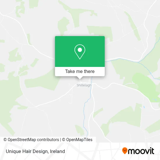 Unique Hair Design map