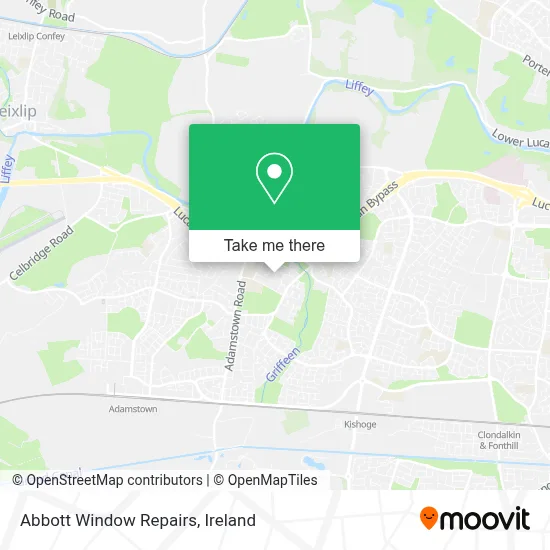Abbott Window Repairs map