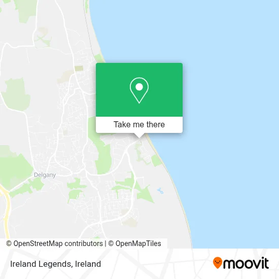 Ireland Legends map