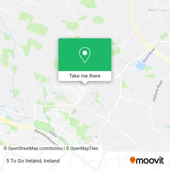 5 To Go Ireland map