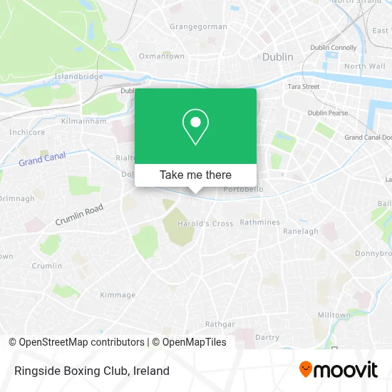 Ringside Boxing Club map