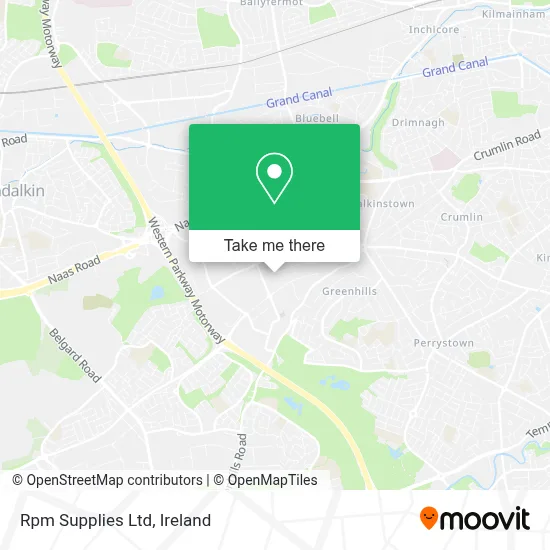 Rpm Supplies Ltd map