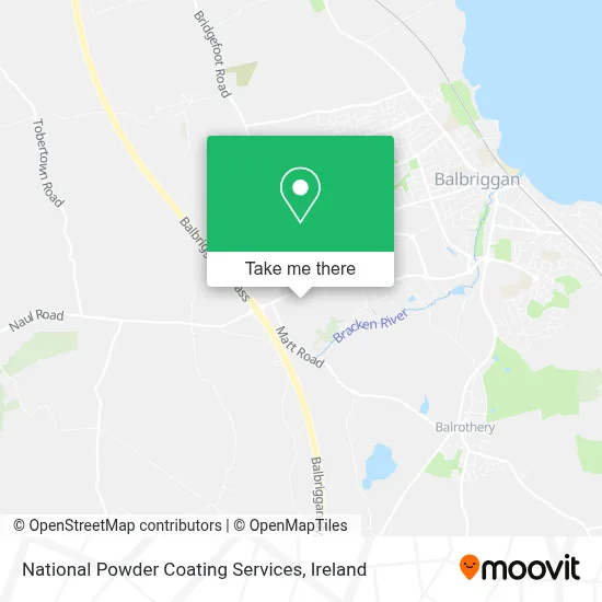 National Powder Coating Services map