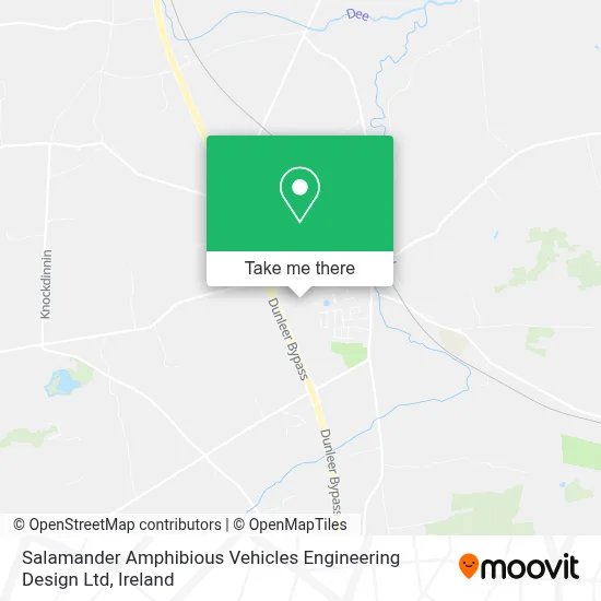 Salamander Amphibious Vehicles Engineering Design Ltd map