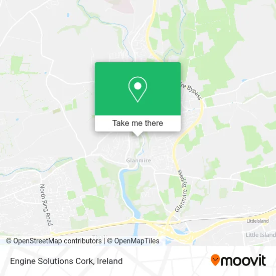 Engine Solutions Cork map