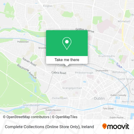 Complete Collections (Online Store Only) map