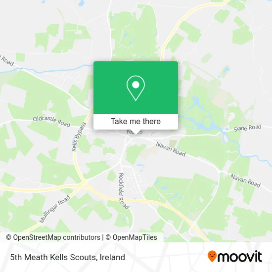 5th Meath Kells Scouts map
