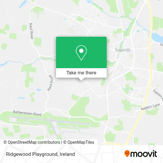 Ridgewood Playground map