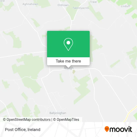 Post Office map