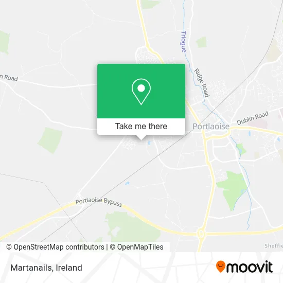 Martanails map