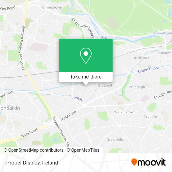 Propel Display map