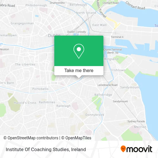 Institute Of Coaching Studies map