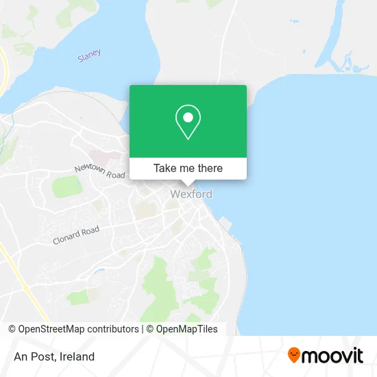 An Post map