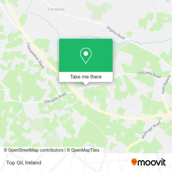 Top Oil map