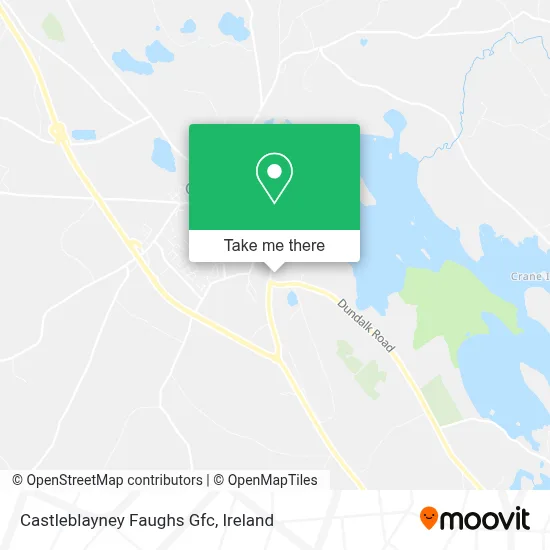 Castleblayney Faughs Gfc map
