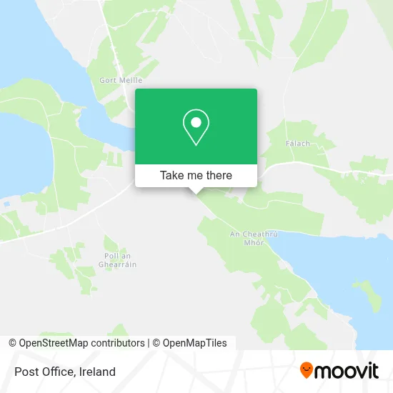 Post Office map