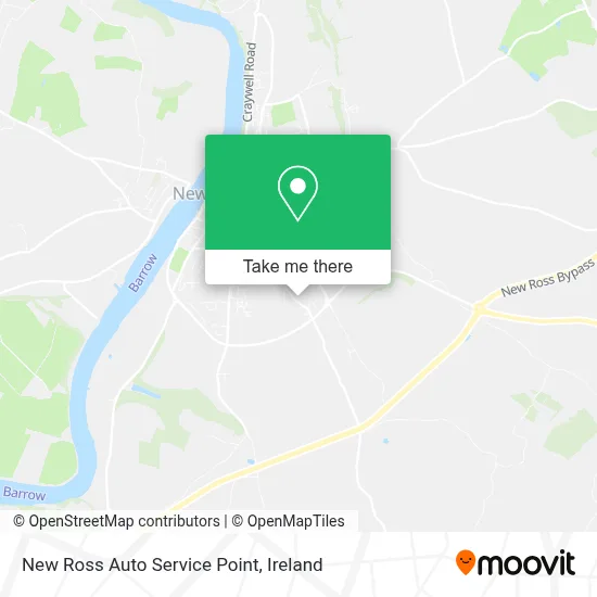 New Ross Auto Service Point map