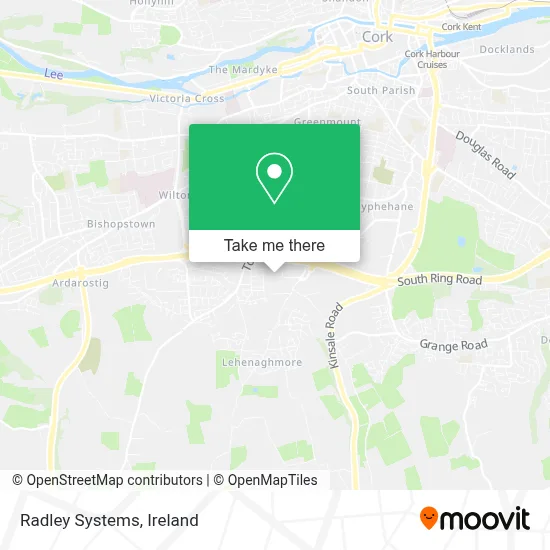 Radley Systems map
