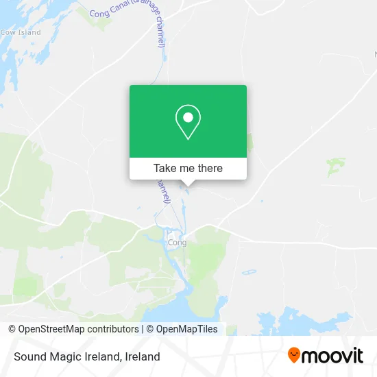 Sound Magic Ireland map