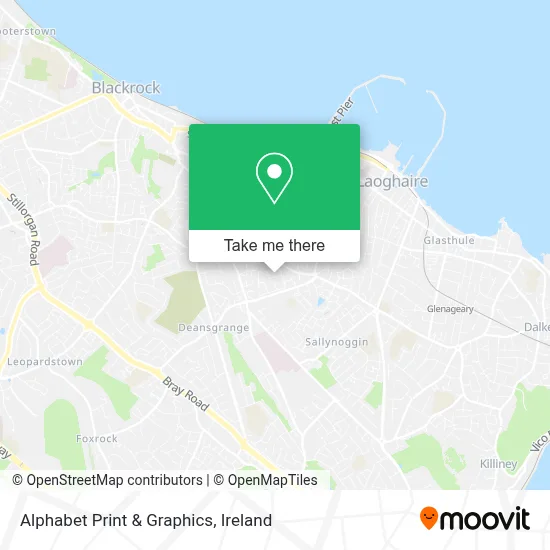 Alphabet Print & Graphics map