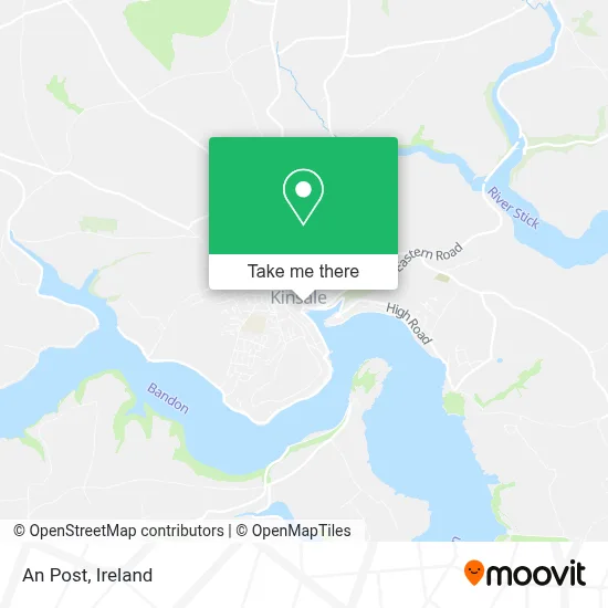 An Post map